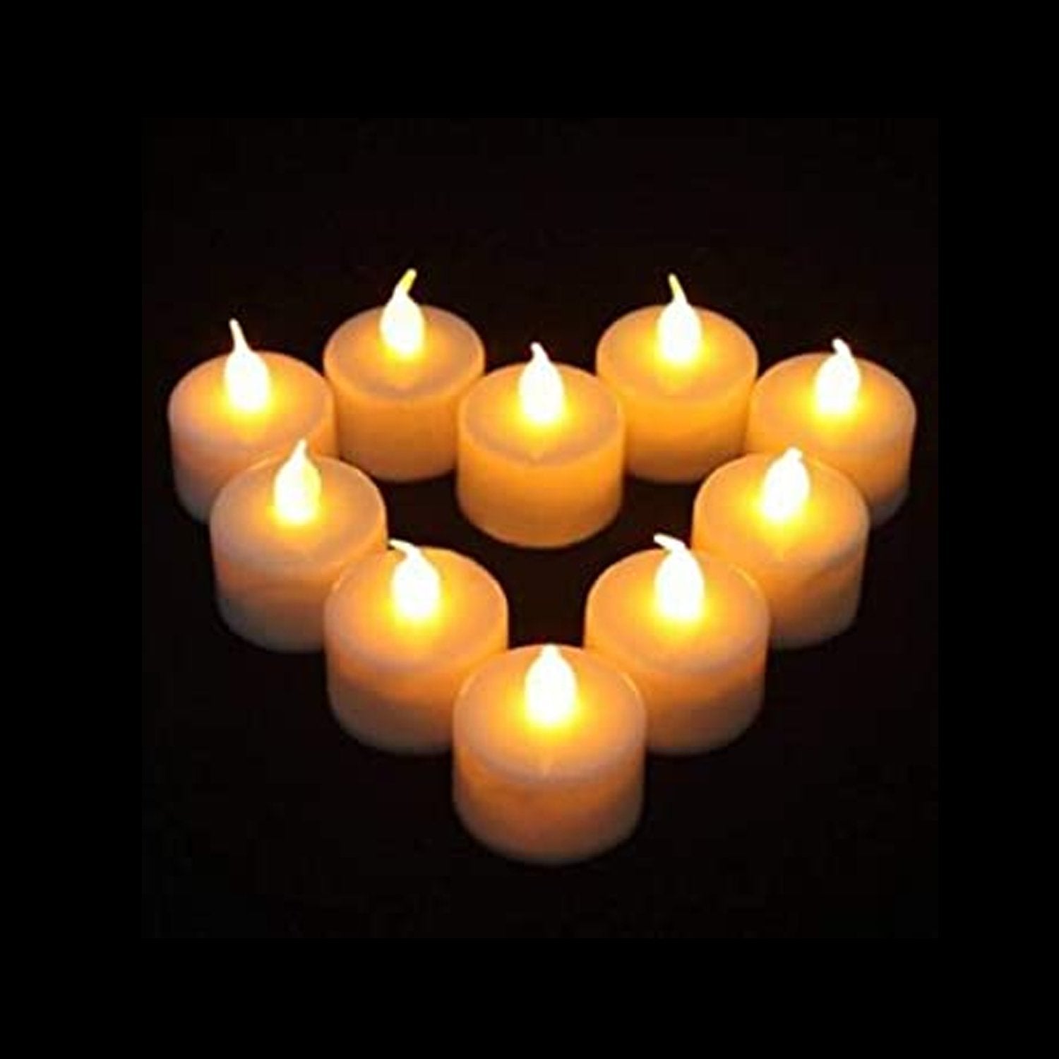 1222  Festival Decorative - LED Tealight Candles (White, 24 Pcs) 1222  Festival Decorative - LED Tealight Candles (White, 24 Pcs)